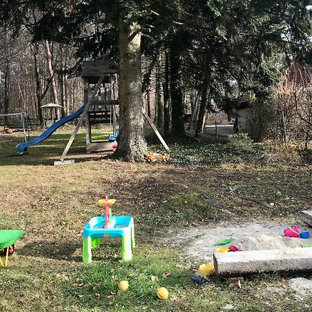 Blockhaus Chalet Mit Beheizbarem Badefass Und Infrarotsauna Auf Der Terrasse Oberschützen Екстериор снимка